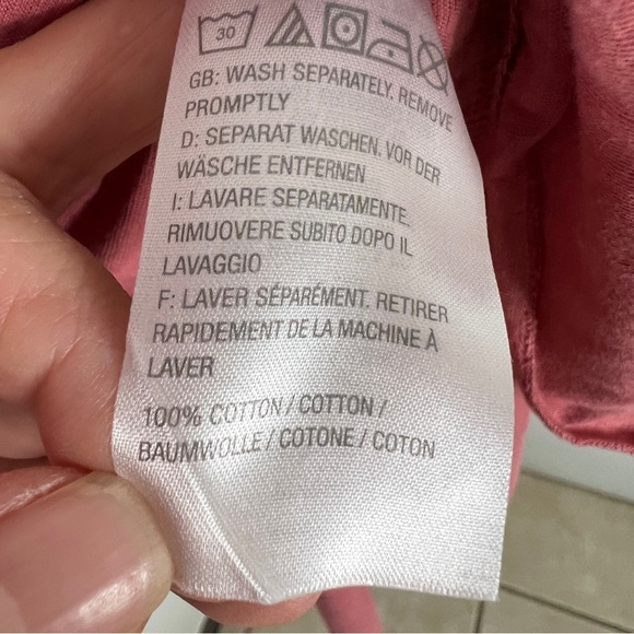 LOGO by Lori Goldstein Pink Ruffle Peplum Hem Tunic Top - Picture 11 of 11